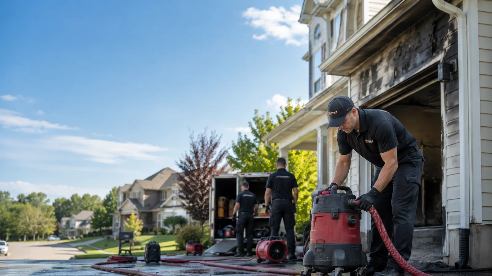 Fire And Smoke Damage Restoration in Mulvane, KS near me